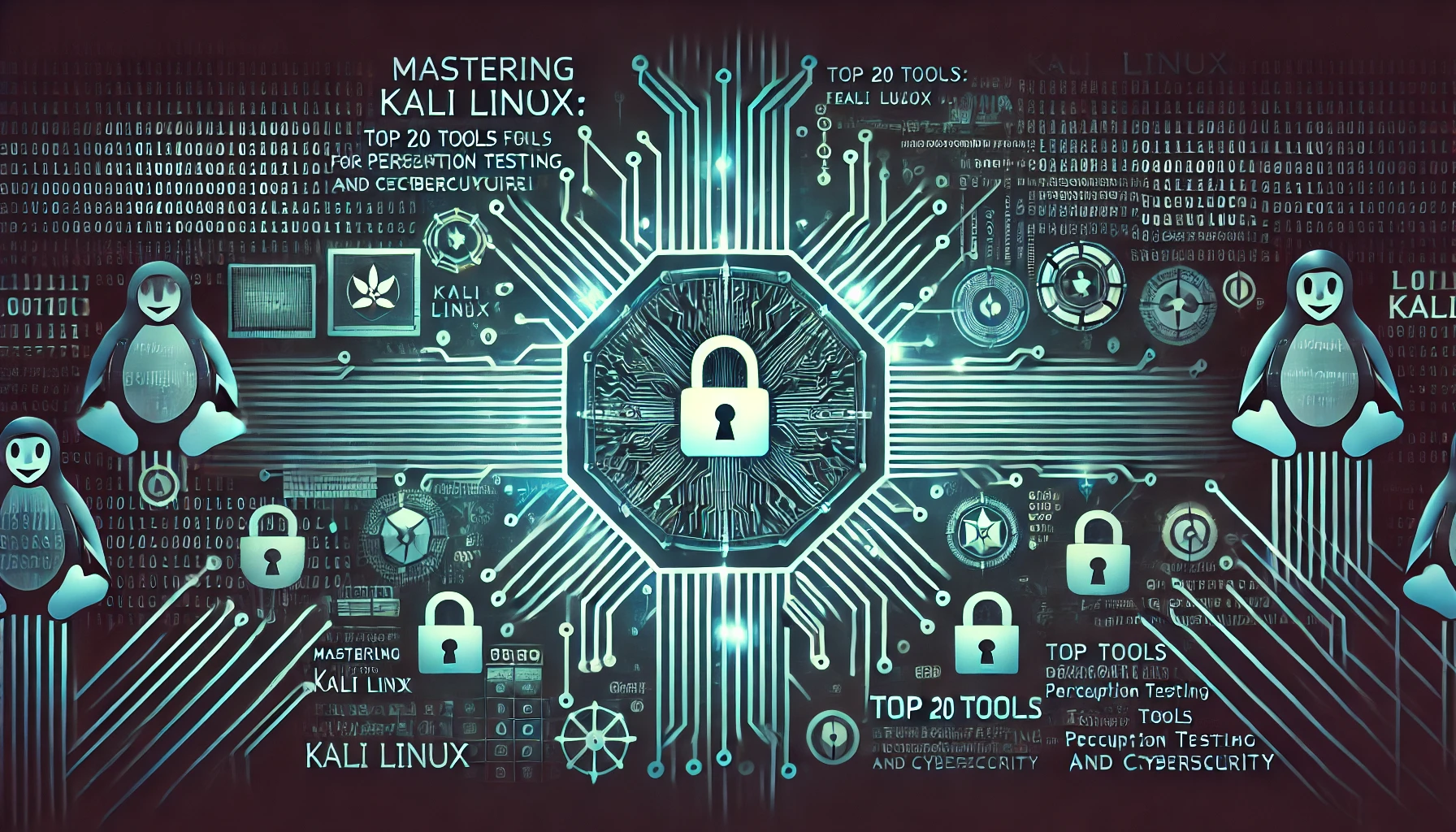 Mastering Kali Linux: Top 20 Tools for Penetration Testing and Cybersecurity